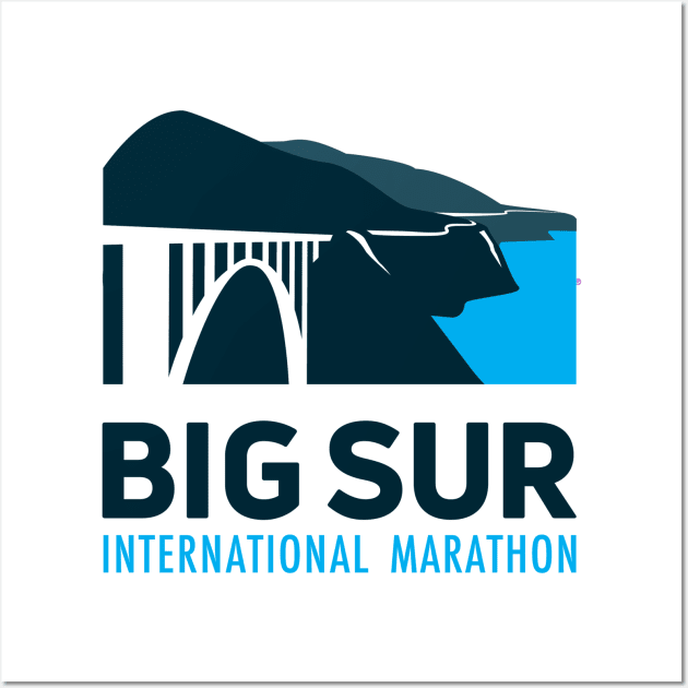 Big Sur International Marathon Wall Art by BonnyManthe